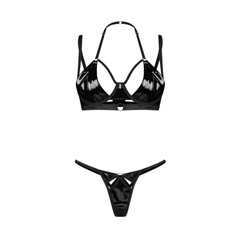 Obsessive – Keira Lise 2-teiliges Set – Schwarz – Bild 3