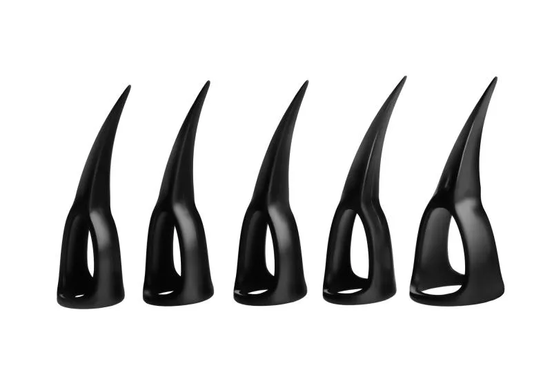 XR Brands - Set mit 10 Krallen - Schwarz – Bild 2