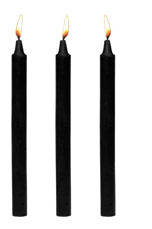 XR Brands - Dark Drippers Fetisch-Tropfkerzen - Schwarz XR Brands - Dark Drippers Fetisch-Tropfkerzen - Schwarz