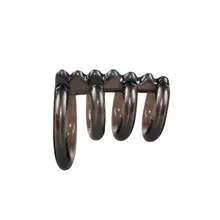 Bad Kitty: Quattro-Penisring, schwarz Bad Kitty: Quattro-Penisring, schwarz