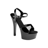 Plateau-Sandalette mit Riemchen Plateau-Sandalette mit Riemchen