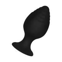 Sinnlich gerippter Analplug S, 5,8 cm Sinnlich gerippter Analplug S, 5,8 cm