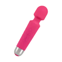 Wiederaufladbarer Massager aus Silikon, 20 cm Wiederaufladbarer Massager aus Silikon, 20 cm