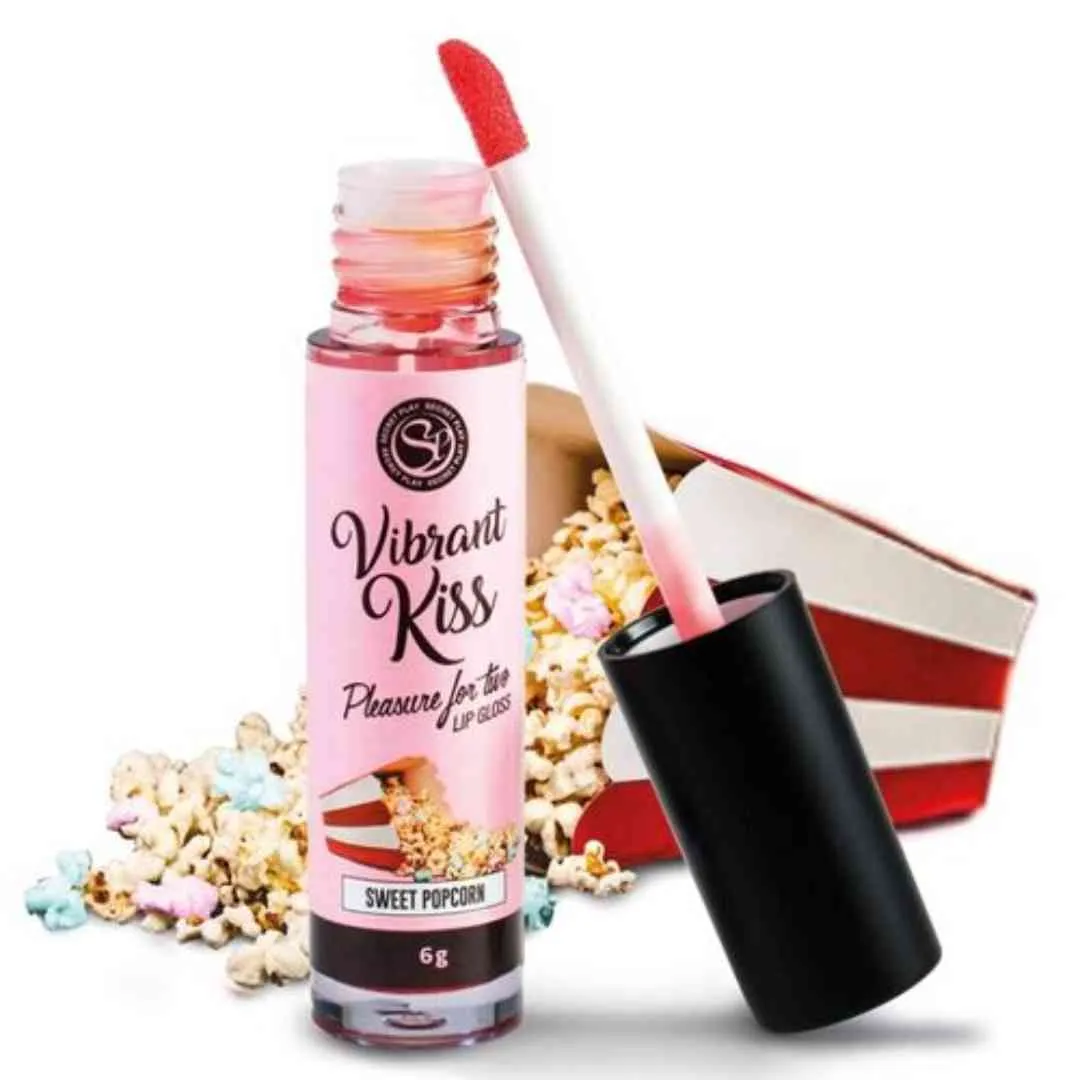 Lipgloss Vibrant Kiss Sweet Popcorn Lipgloss Vibrant Kiss Sweet Popcorn