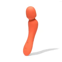Dame – Min Mini Wand Vibrator – Papaya Dame – Min Mini Wand Vibrator – Papaya