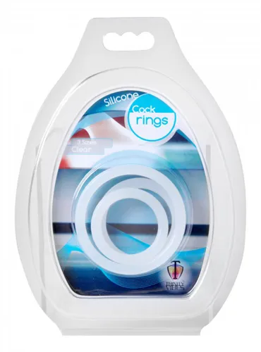 Trinity Vibes - Silikon-Cockringe, Transparent – Bild 2