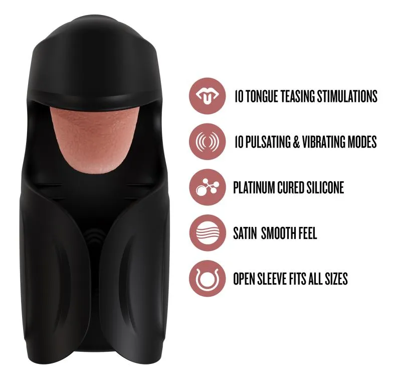 M for Men - Lickety Split Masturbator - Schwarz – Bild 3