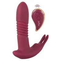 Vibrator mit Rotation, Stoßfunktion und Vibration Vibrator mit Rotation, Stoßfunktion und Vibration
