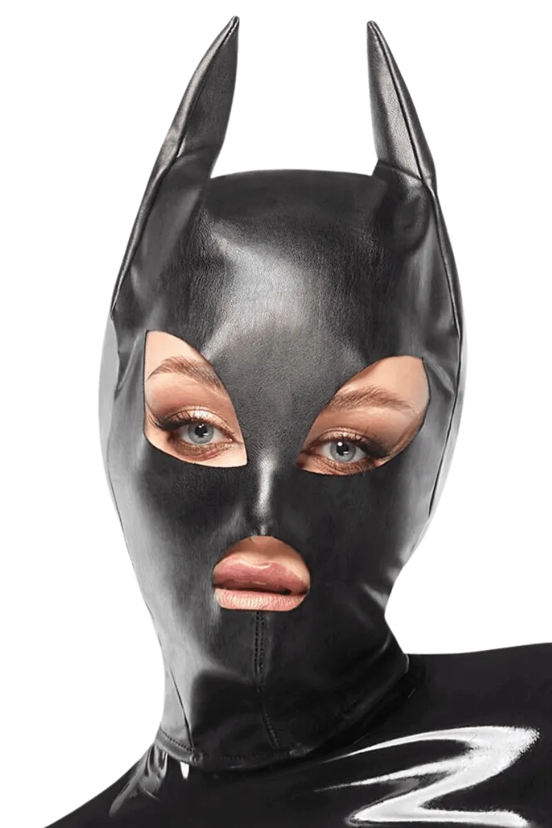 Batwoman-Look Kopfmaske Batwoman-Look Kopfmaske