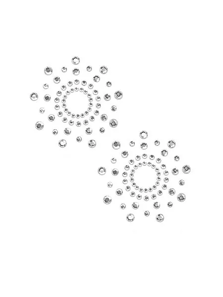 Bijoux Indiscrets Mimi: Nippelsticker, silber Bijoux Indiscrets Mimi: Nippelsticker, silber