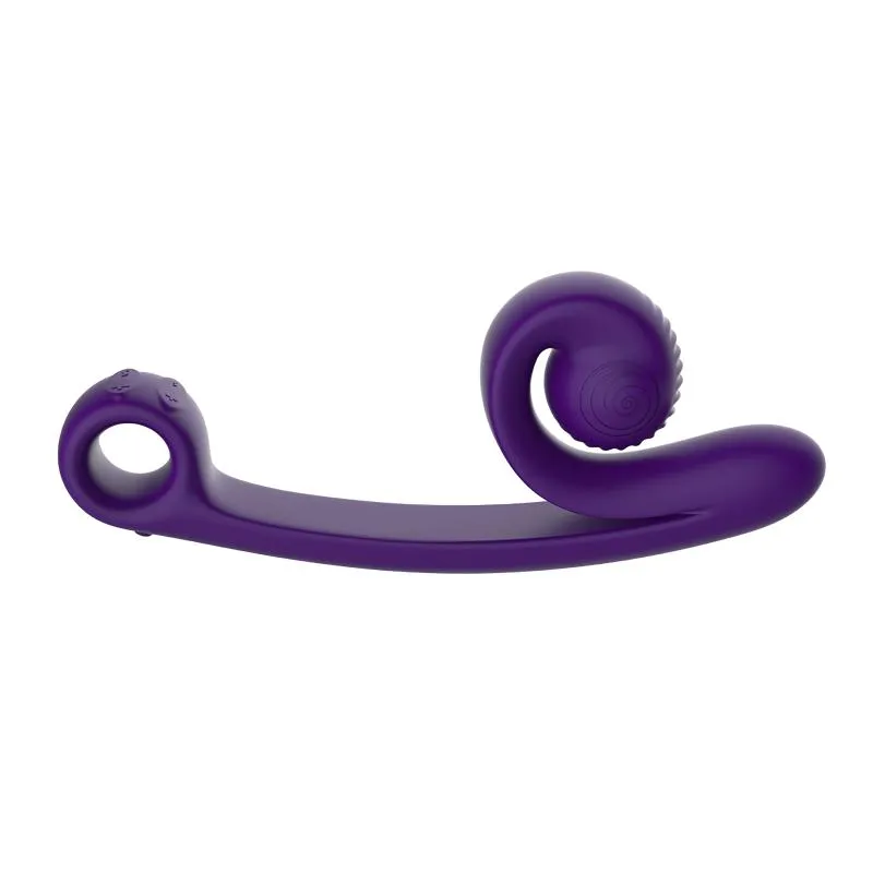 Snail Vibe Curve Duo Vibrator - Lila Snail Vibe Curve Duo Vibrator - Lila