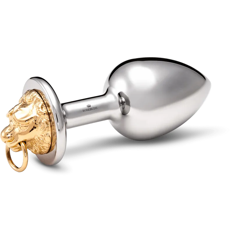 Rosebuds - Löwe Gold Größe XL – Bild 2