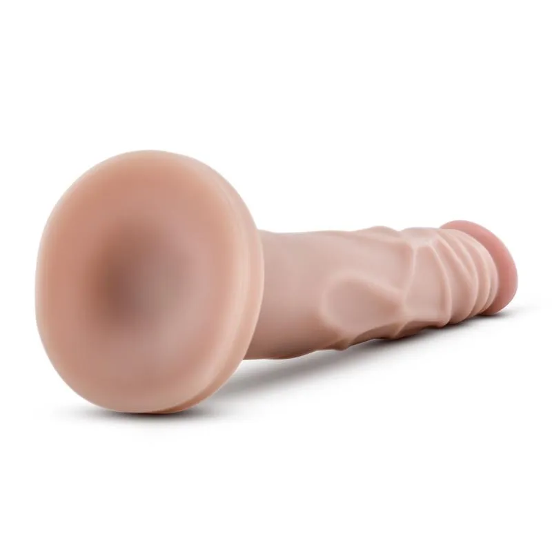 Dr. Skin Realistischer Dildo mit Saugnapf - 19cm - Beige – Bild 4