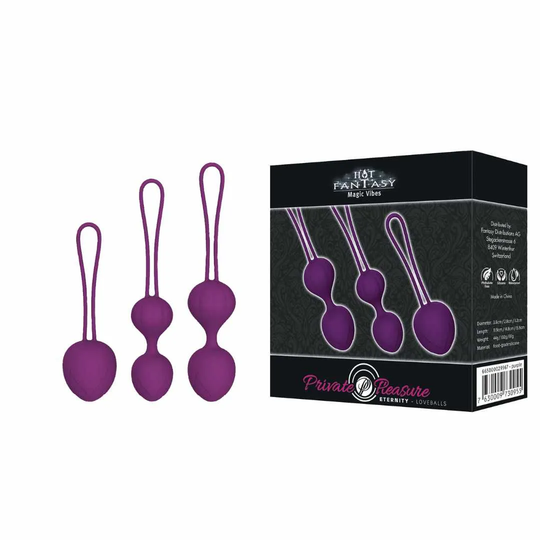 Liebeskugeln "Private Pleasure Balls Set Eternity" – Bild 3