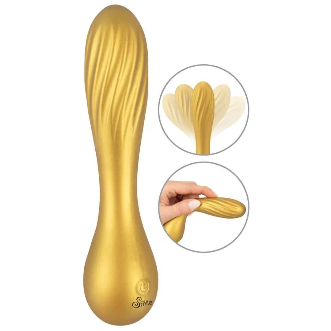 Vibrator "Flexible Swirl" Im Glossy-Look – Bild 4
