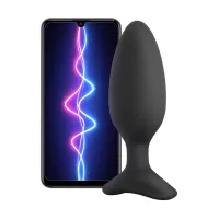 Lovense - Hush 2 Vibrationsbuttplug Mit App - Schwarz Lovense - Hush 2 Vibrationsbuttplug Mit App - Schwarz