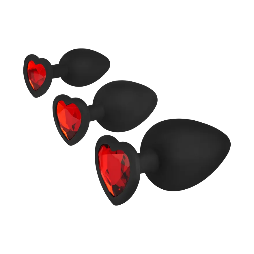 Bling Plugs, 7,5 - 9,5 cm, 3 Teile Bling Plugs, 7,5 - 9,5 cm, 3 Teile