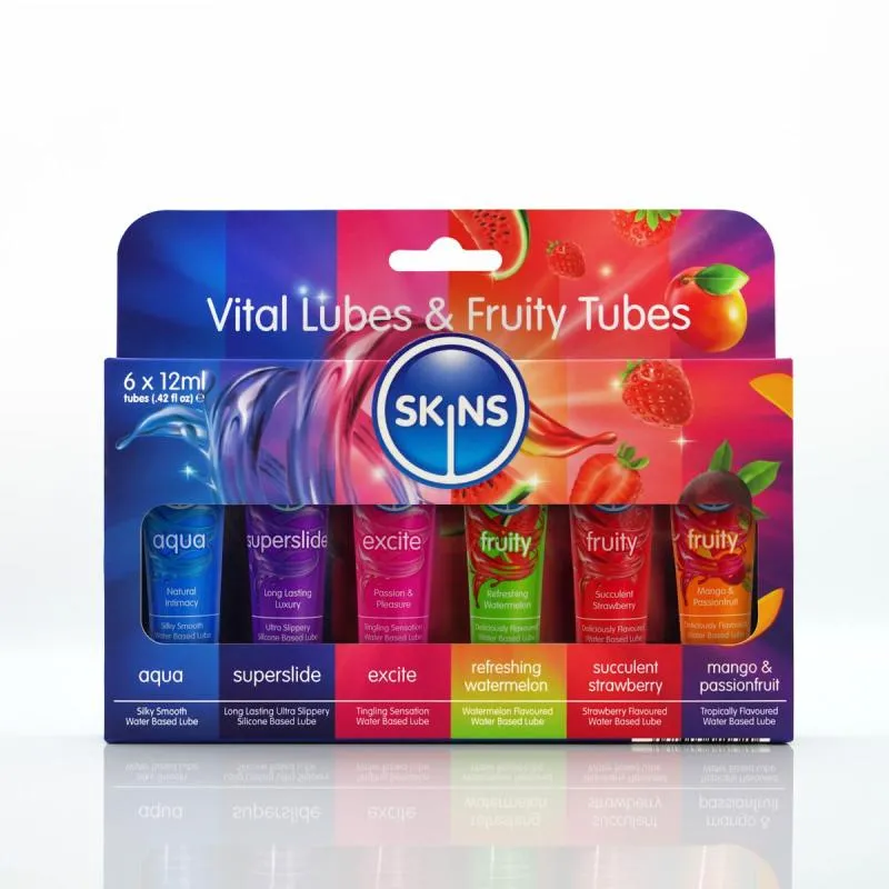 Skins Probenpackung - Vital & Fruchtig - 6x 12ml – Bild 2