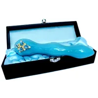 Shiri Zinn - Aqua Swarovski Glas Dildo Shiri Zinn - Aqua Swarovski Glas Dildo