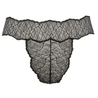 Bracli - Sydney Perlenstring Schwarz - Luxus-Dessous für Männer mit Perlen Größe Plus Bracli - Sydney Perlenstring Schwarz - Luxus-Dessous für Männer mit Perlen Größe Plus