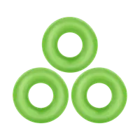 Glow in the Dark Rings, 3 St., 2 - 5 cm Glow in the Dark Rings, 3 St., 2 - 5 cm