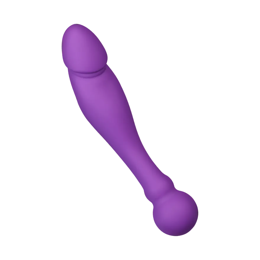 Doppelseitiger Silikon-Dildo, 18 cm Doppelseitiger Silikon-Dildo, 18 cm
