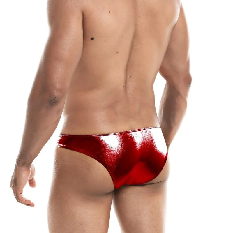 Glänzender Herren Low Rise Brief – Bild 4