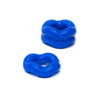 Sport Fucker Revolution Ring Stretch Combo: Penis-/Hodenring 2er Set, blau Sport Fucker Revolution Ring Stretch Combo: Penis-/Hodenring 2er Set, blau