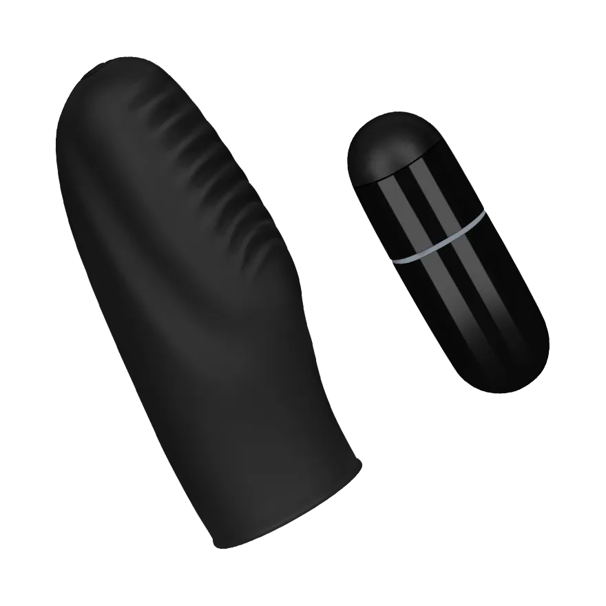 Silikon-Fingervibrator, 7,5 cm Silikon-Fingervibrator, 7,5 cm