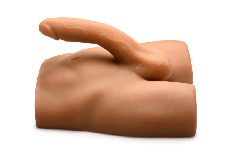 JOCK - Ass Masturbator mit Biegsamem Dildo - Mittlerer Hautto JOCK - Ass Masturbator mit Biegsamem Dildo - Mittlerer Hautto