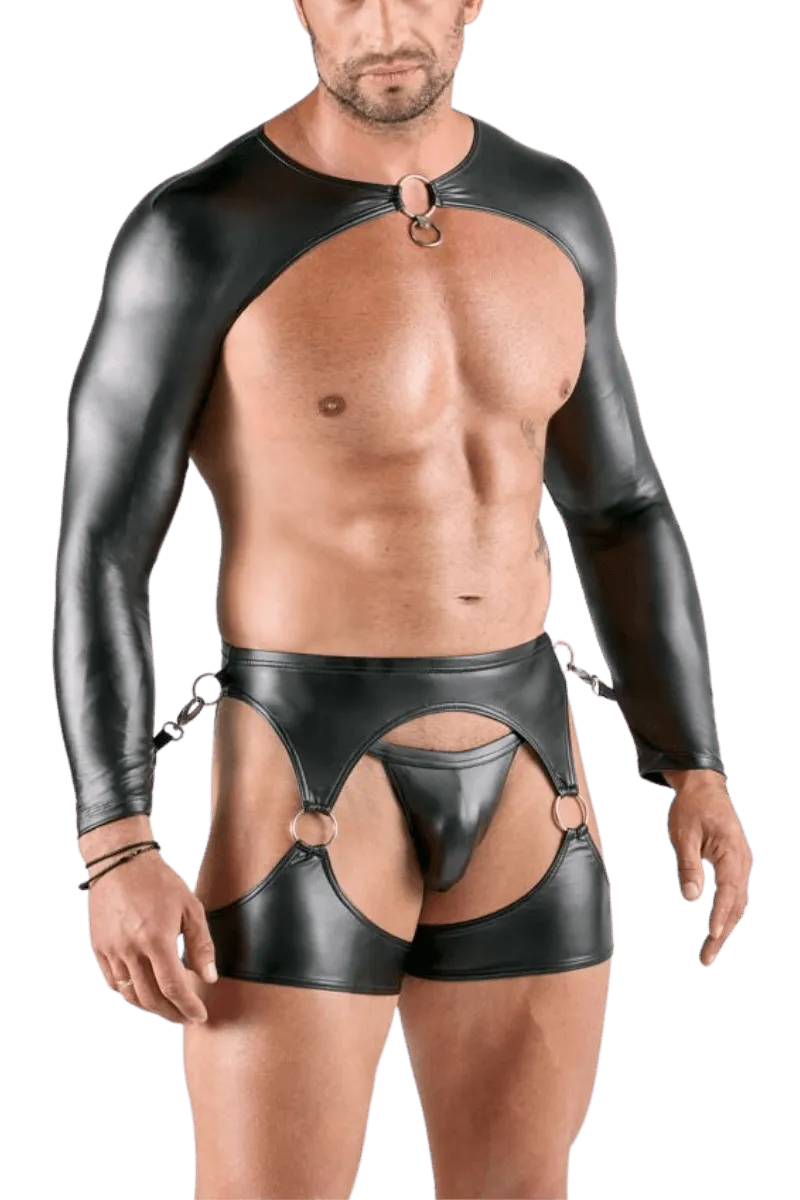 3tlg. Mattlook Set schwarz 3tlg. Mattlook Set schwarz