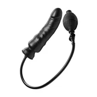 Master Series Renegade Inflatable Dildo: Dildo mit Pumpe, schwarz Master Series Renegade Inflatable Dildo: Dildo mit Pumpe, schwarz