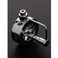 Triune Spik Ring with Plug: Edelstahl-Eichelring mit Plug und Spikes Triune Spik Ring with Plug: Edelstahl-Eichelring mit Plug und Spikes