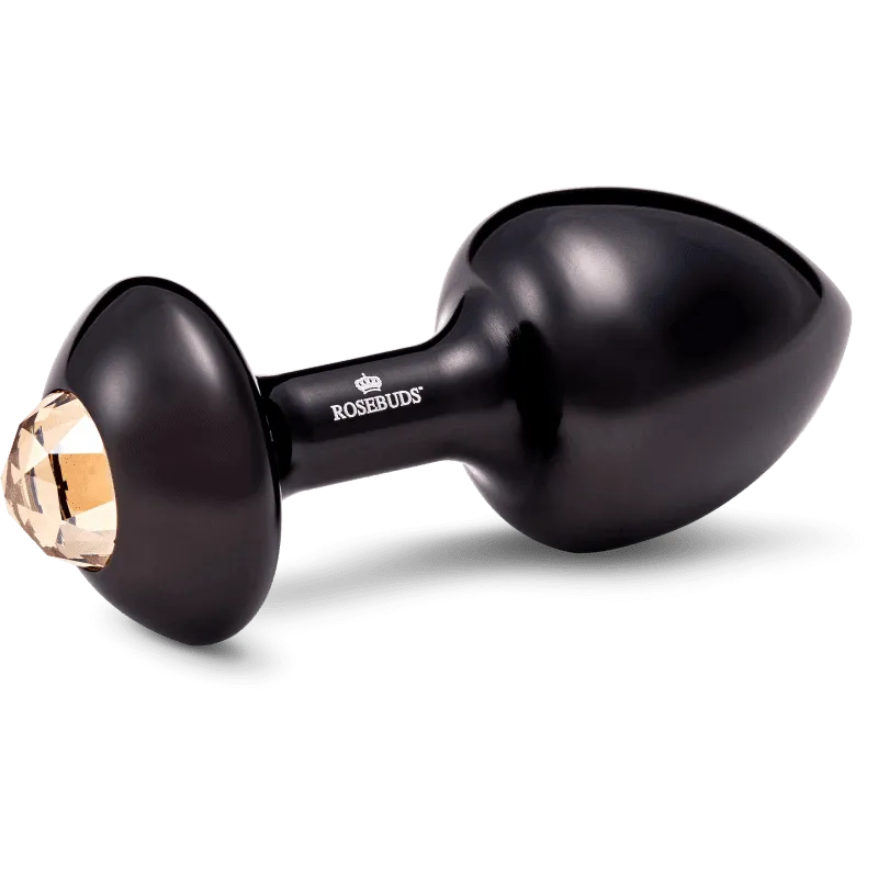 Rosebuds™ - Neu Klein Alu Schwarz Kristall – Bild 2