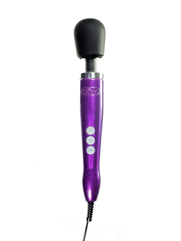 Doxy Die Cast Wand: Massage-Vibrator, lila Doxy Die Cast Wand: Massage-Vibrator, lila
