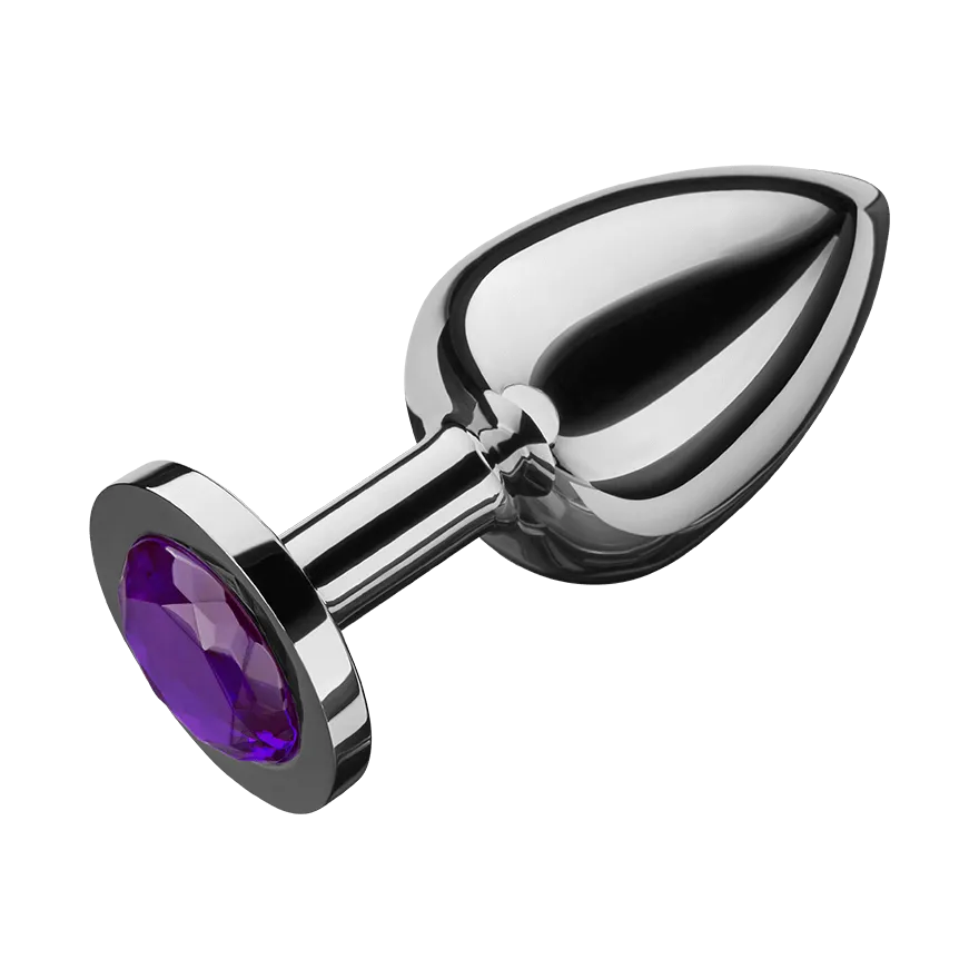 Großer Edelstahl-Buttplug, 10 cm Großer Edelstahl-Buttplug, 10 cm