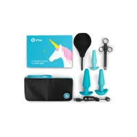 B-Vibe Anal Training & Education Set: Analplug-Set 7-teilig, türkis B-Vibe Anal Training & Education Set: Analplug-Set 7-teilig, türkis
