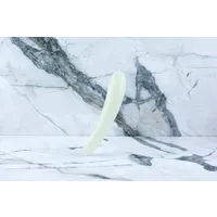 Kristall Dildo Isabella - Weiße Jade Kristall Dildo Isabella - Weiße Jade