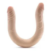 Dr Skin - Dr. Skin Plus 16,5” Biegsamer Doppel-Dildo Beige Dr Skin - Dr. Skin Plus 16,5” Biegsamer Doppel-Dildo Beige