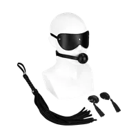 Leidenschaftliches BDSM-Set, 4 Teile Leidenschaftliches BDSM-Set, 4 Teile