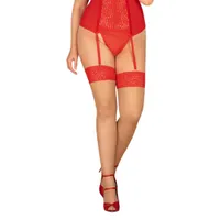 Straps-Strümpfe „Blossmina“ Straps-Strümpfe „Blossmina“