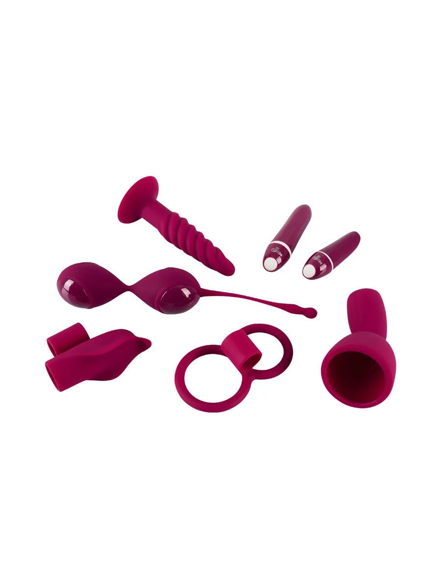 Sweet Smile Couple%27s Toy Set: Toy-Set 7-teilig, rot Sweet Smile Couple%27s Toy Set: Toy-Set 7-teilig, rot