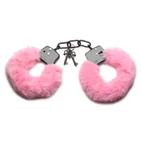 XR Brands - Cuffed in Fur Handschellen - Rosa XR Brands - Cuffed in Fur Handschellen - Rosa
