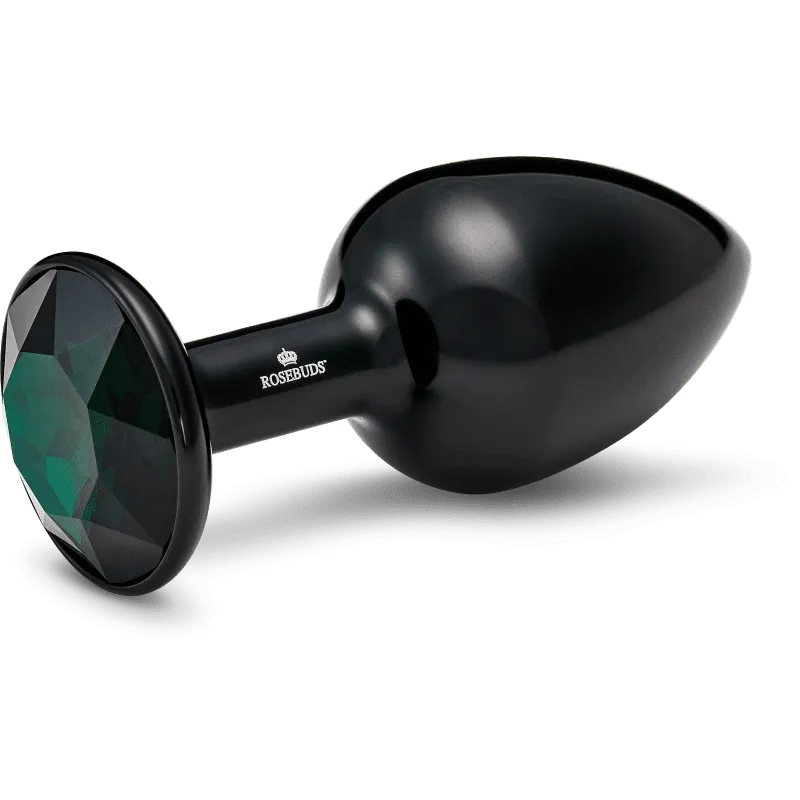 Rosebuds™ - Medium Alu Schwarz Kristall Rosebuds™ - Medium Alu Schwarz Kristall