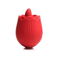 BLOOMGASM - French Rose Leck- und Vibrationsstimulator - Rot BLOOMGASM - French Rose Leck- und Vibrationsstimulator - Rot