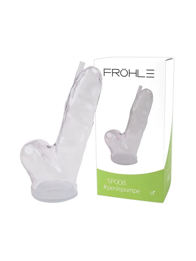 Fröhle: SP008 Realistischer Peniszylinder, transparent Fröhle: SP008 Realistischer Peniszylinder, transparent