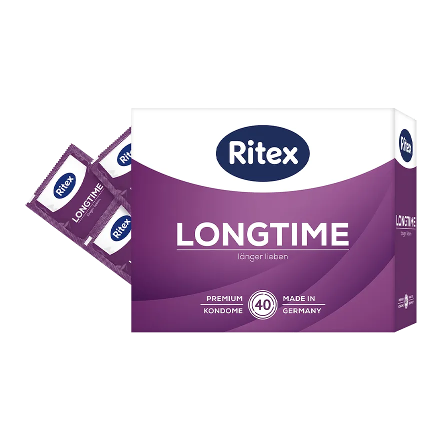 Longtime - Länger Lieben, 40 Stück, 53 mm Longtime - Länger Lieben, 40 Stück, 53 mm