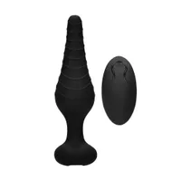 Sono No. 77: Vibro-Analplug mit Fernbedienung, schwarz Sono No. 77: Vibro-Analplug mit Fernbedienung, schwarz