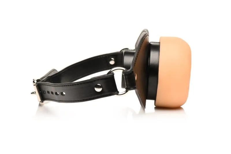 XR Brands - Ass Face Mundgag - Beige – Bild 3