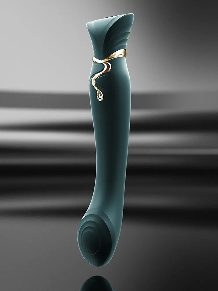 Zalo Queen: G-Punkt-/Pulse-Wave-Vibrator, grün Zalo Queen: G-Punkt-/Pulse-Wave-Vibrator, grün